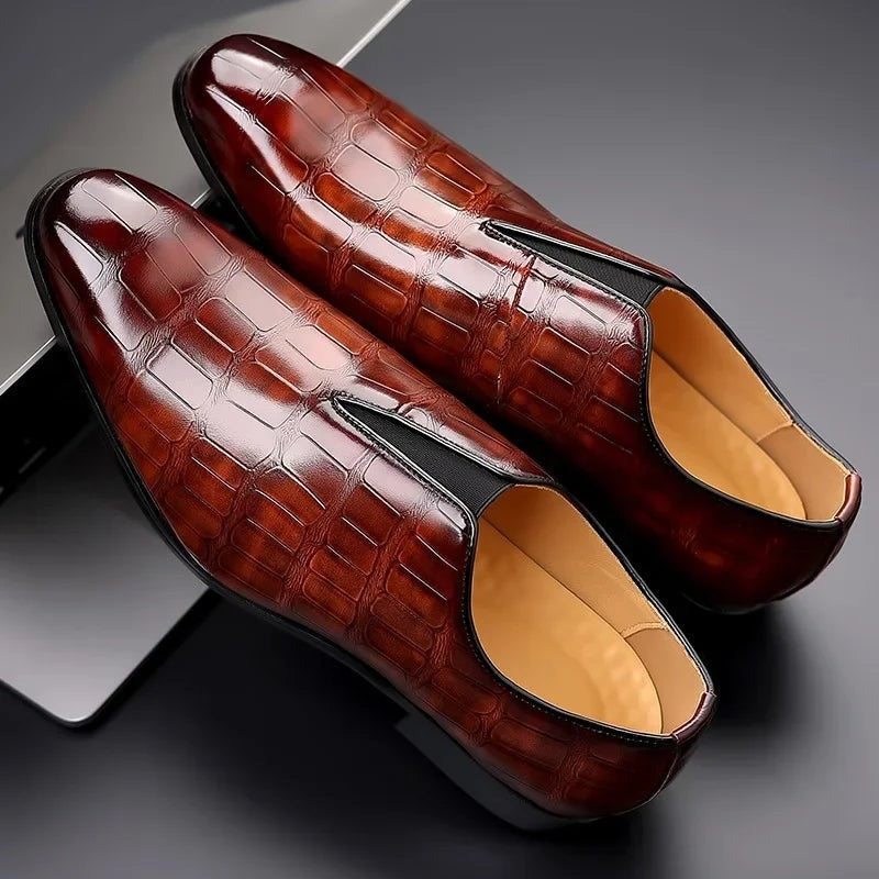 Victor dress shoes - profile