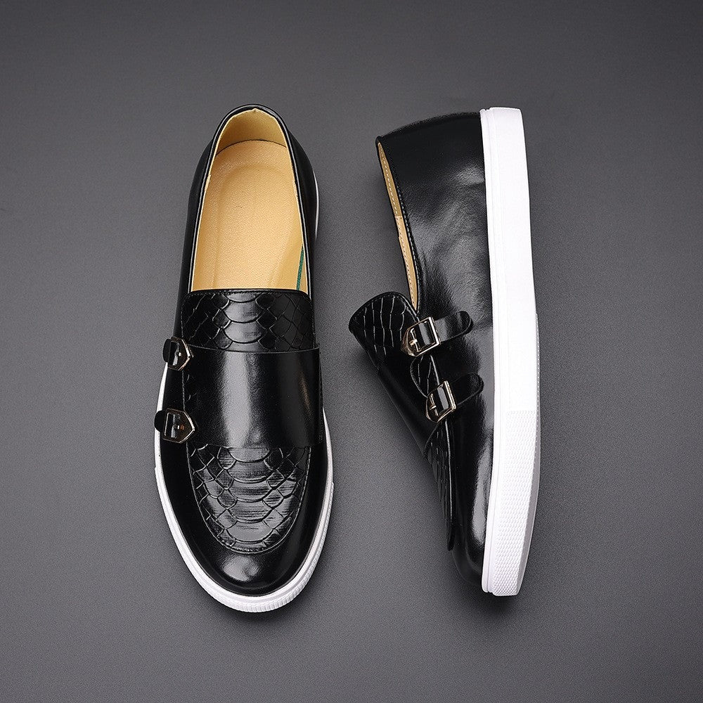 Victor monk strap loafers - Black