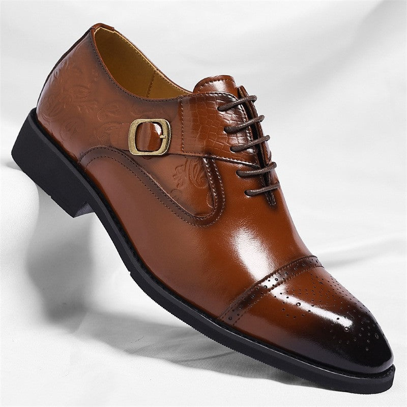 Victor oxford dress shoes - Dark Brown
