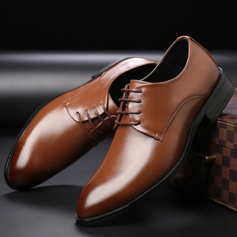brown-dress shoes