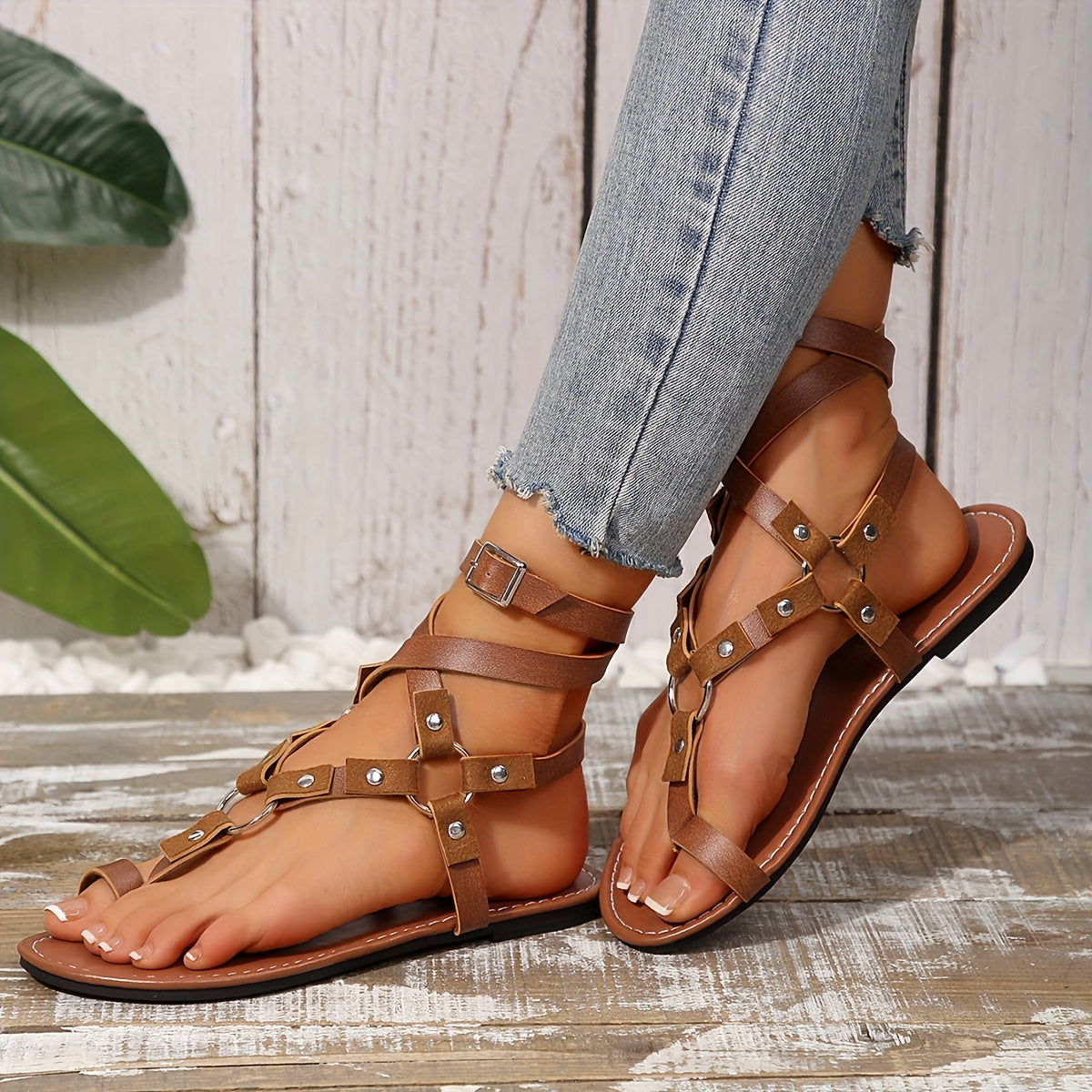 Tess gladiator sandals - detail