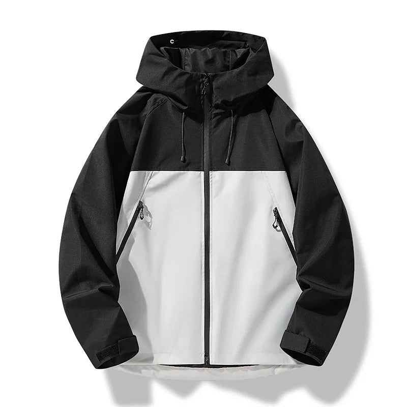 black white-windbreaker