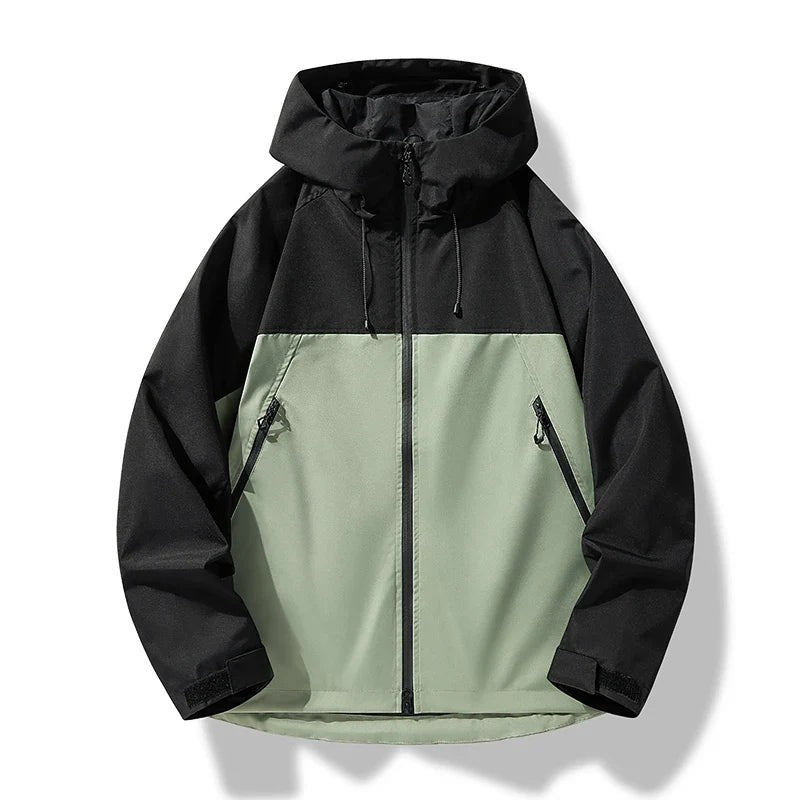 green-windbreaker