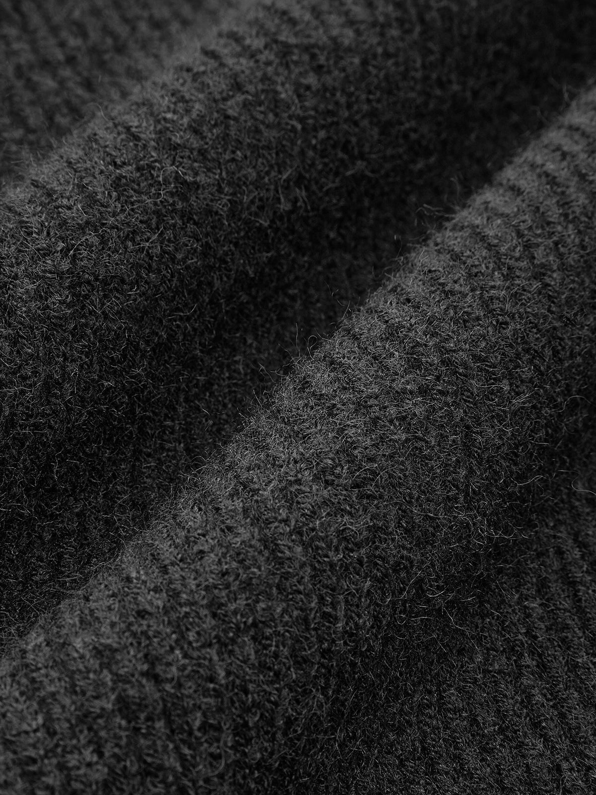 black-turtleneck sweater