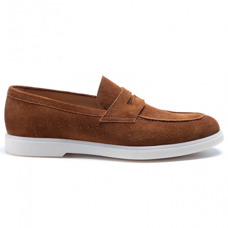 Dorian suede slip on shoes - Yellow brown