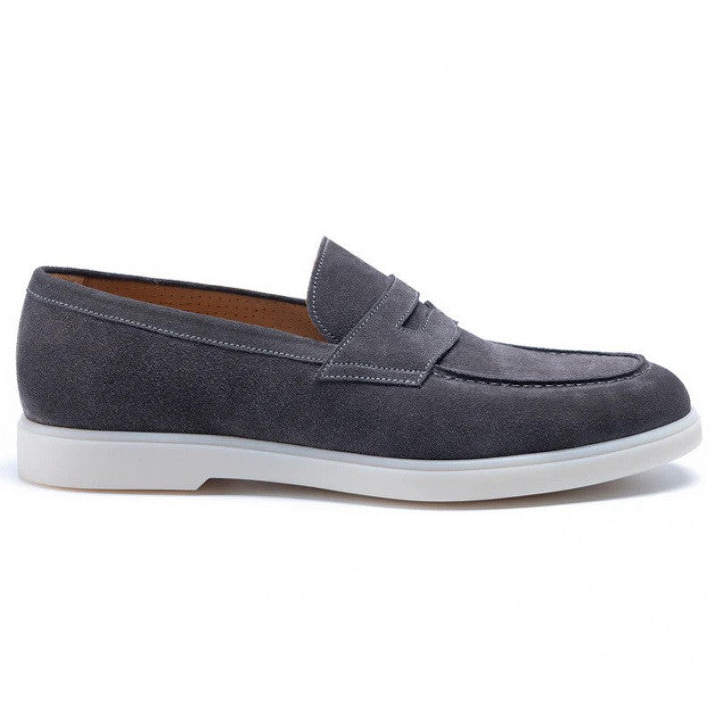 Dorian suede slip on shoes - Dark gray