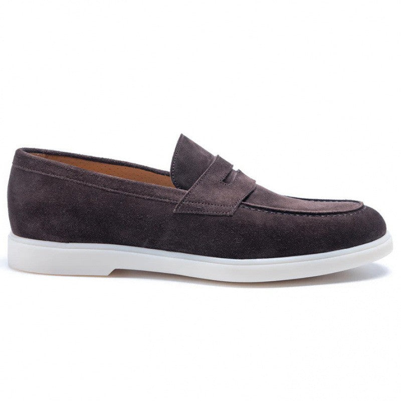 Dorian suede slip on shoes - Brown