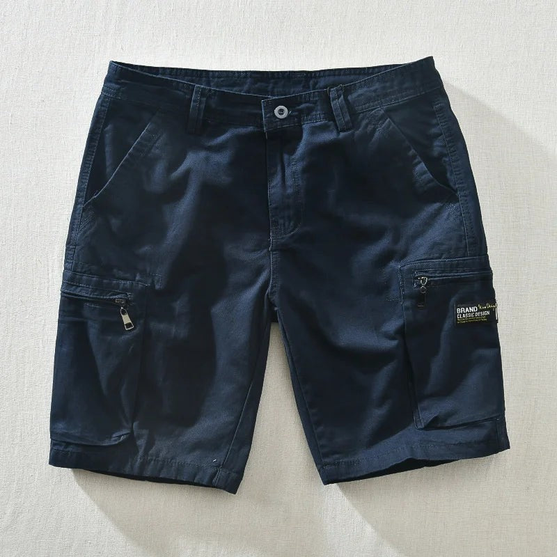 Liam Navy cargo shorts