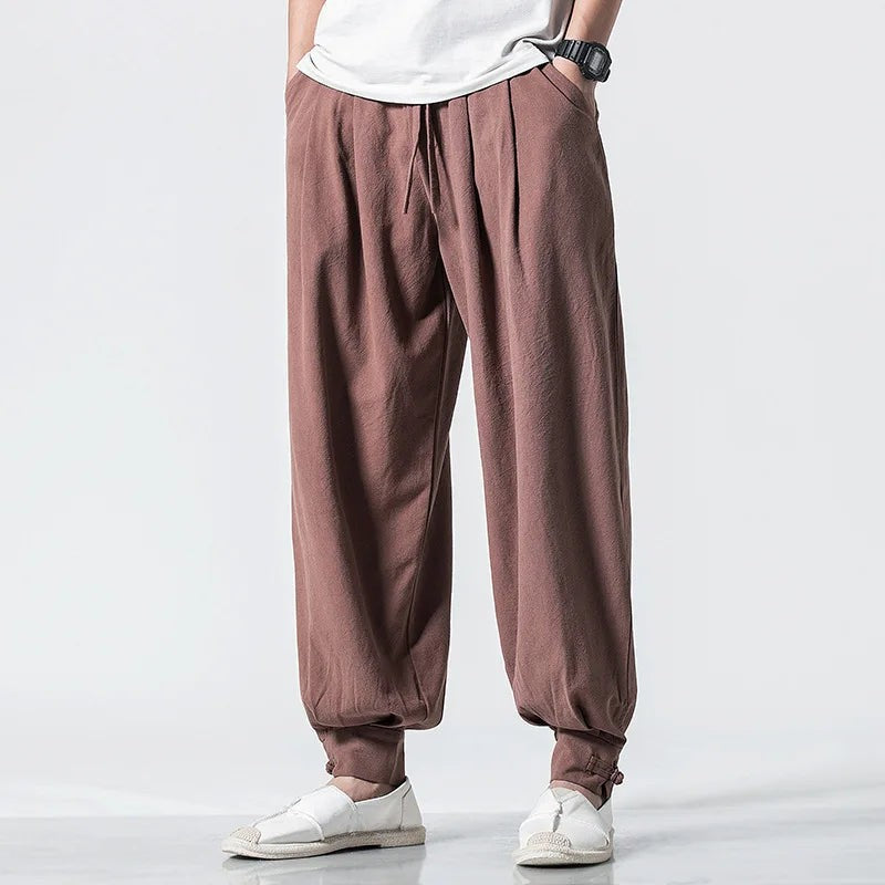 Liam joggers - Brown