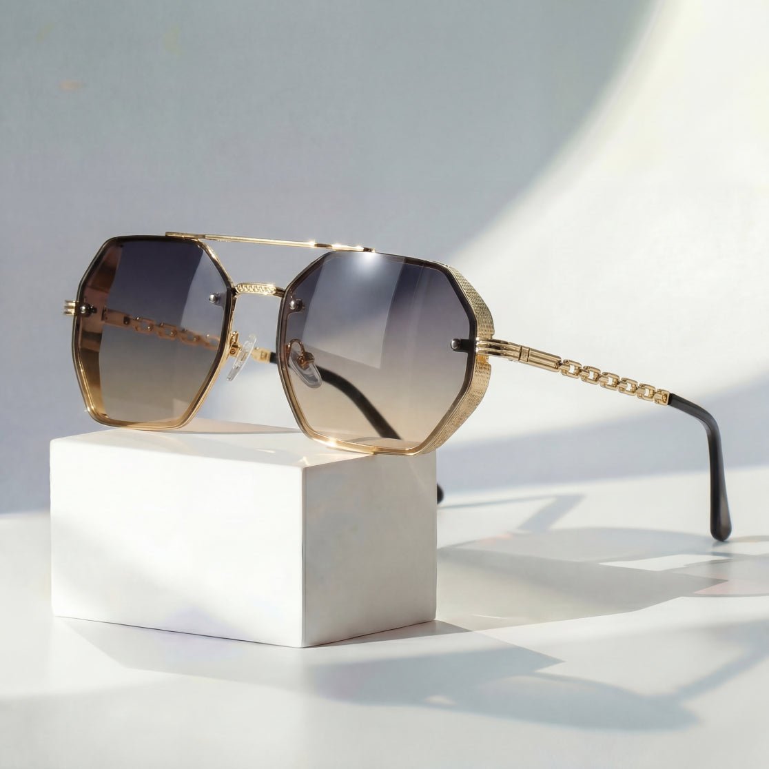 Hugo Sunglasses - Gold